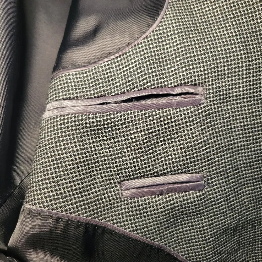 Marc Anthony Men's Jacket/Blazer Size 42R 2 Button Closure Gray‎